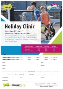 Holiday clinic