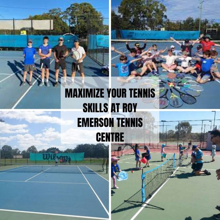 Maximize Your Tennis Skills at Roy Emerson Tennis Centre